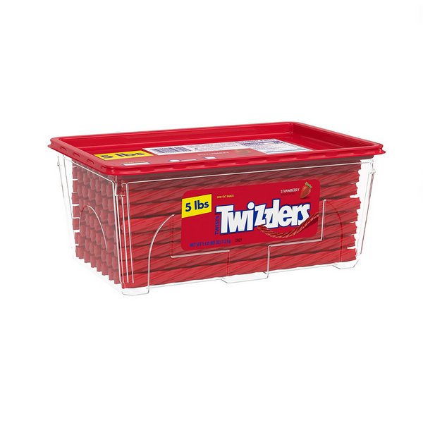 5 Pound Tub Of Twizzlers Licorice Candy via Amazon