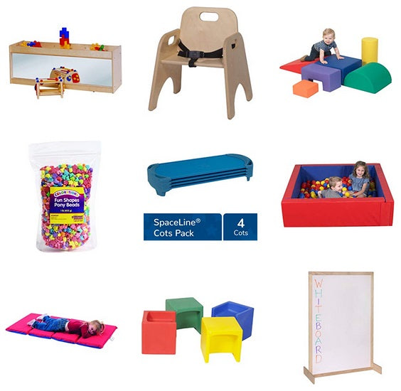 Save up to 40% on safe and inspiring educational play spaces and learning supplies At Amazon