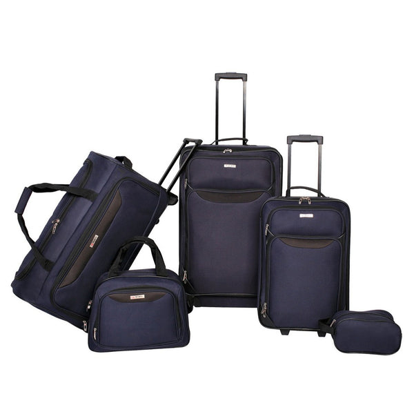 Springfield 5-Pc. Luggage Set (2 Colors) Via Macy's