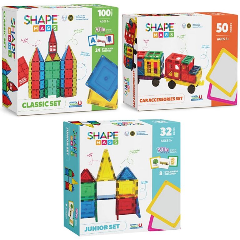 Shapemags 100 Piece Tiles Set Via Amazon