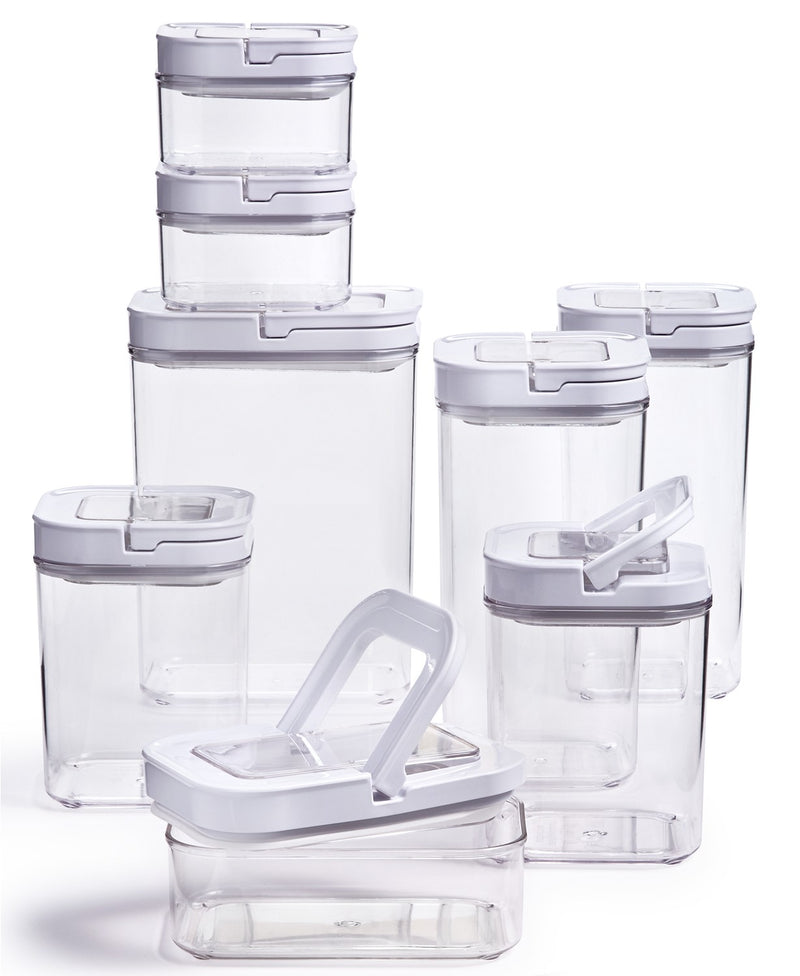 16-Pc. Plastic Food Storage Container Set Via Macys