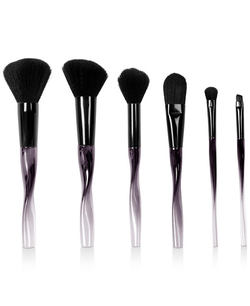 7-Pc. Glitterati Culture Large Brush Set, Cosmetic Bag Via Macys