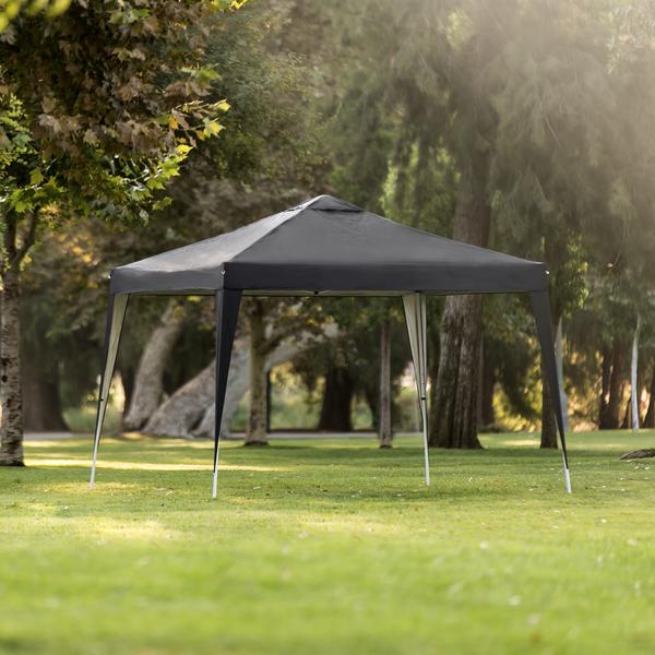 10x10 Foot Adjustable Instant Pop Up Gazebo Tent Via Walmart