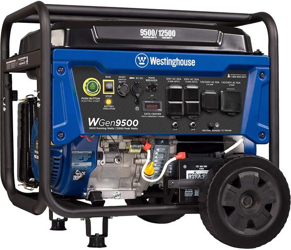 Westinghouse WGen9500 Heavy Duty Portable Gas Generator Via Amazon