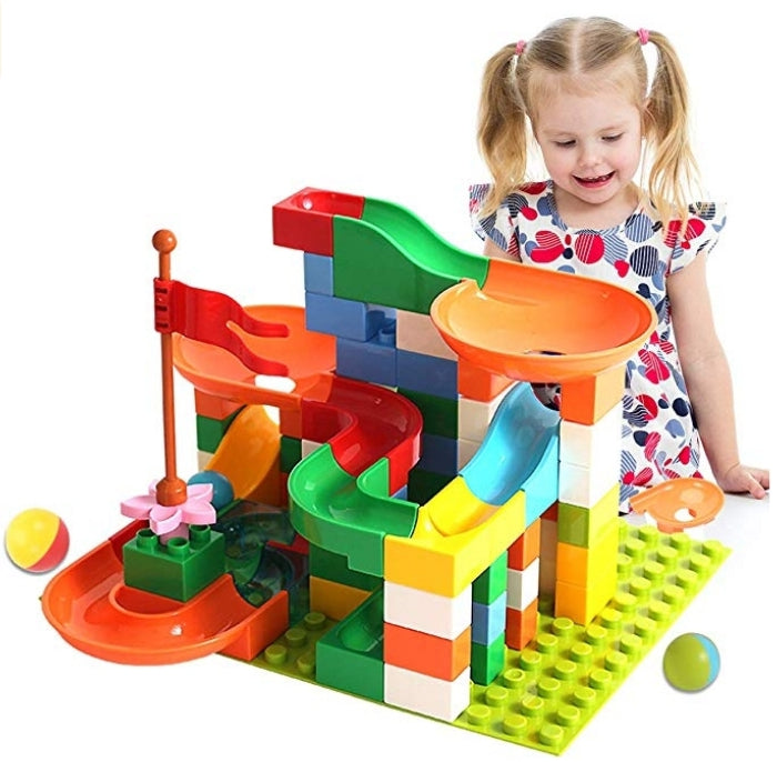 74 Pcs Marble Run Building Blocks Construction Toys Set Via Amazon SALE $14.49 Shipped! (Reg $39.99)