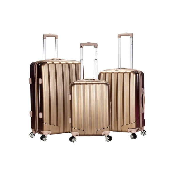 3 Piece Rockland Santa Fe Hardside Spinner Wheel Luggage, Bronze
Via Amazon