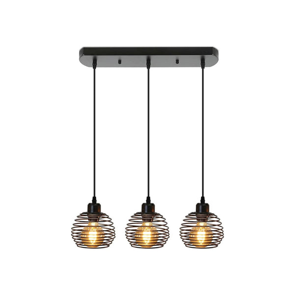 3-Light Farmhouse Kitchen Fixture Via Amazon