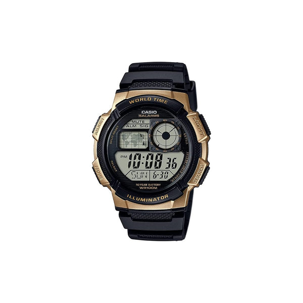 Casio Men’s ’10 Year Battery’ Quartz Stainless Steel And Resin Watch
Via Amazon