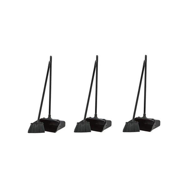 3-Pack AmazonCommercial Sectional Handle Upright Lobby Dust Pan & Broom Set
Via Amazon