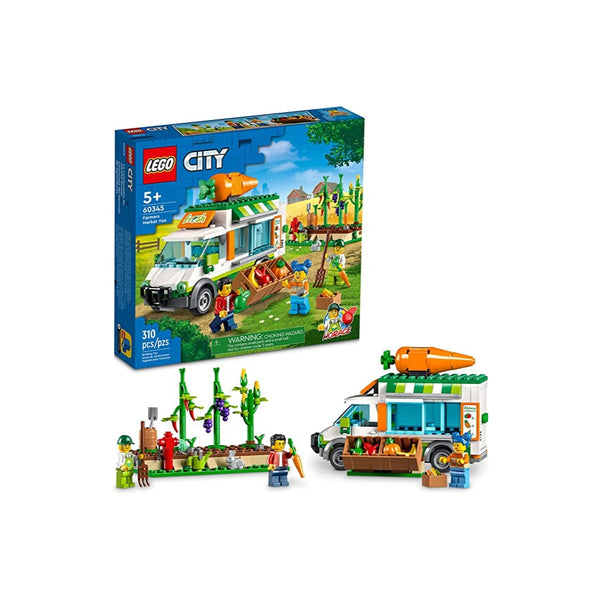 LEGO City Farmers Market Van Building Toy Set (310 Pieces) Via Amazon
