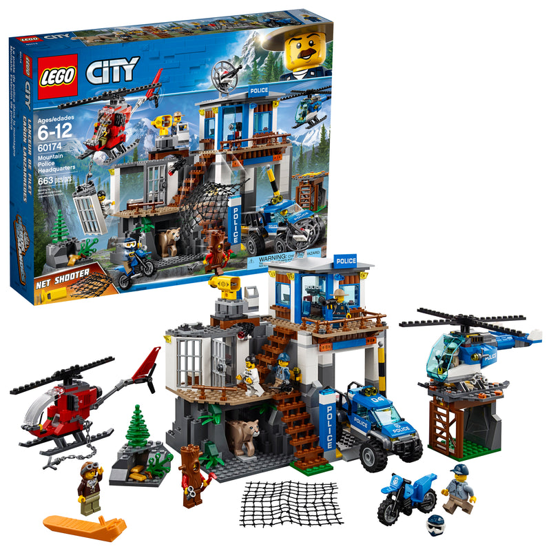 LEGO City Police Mountain Police Headquarters Via Walmart