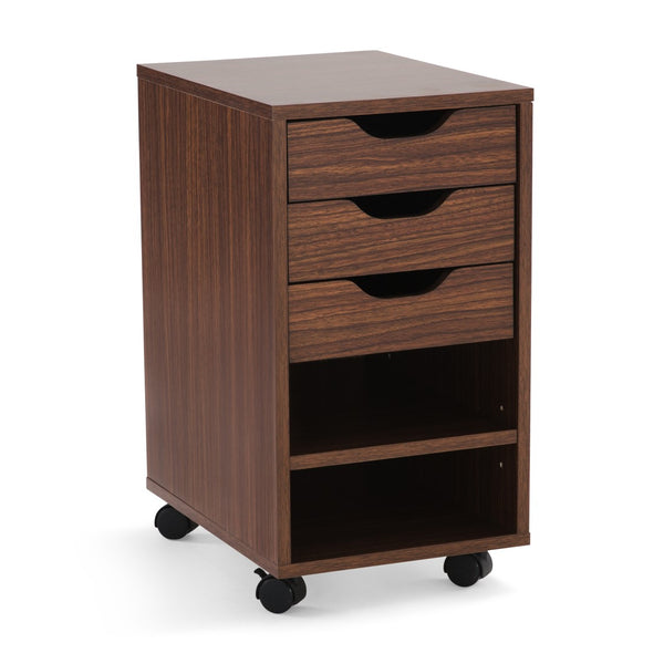 Mainstays Rolling File Cabinet, Multiple Color Via Walmart