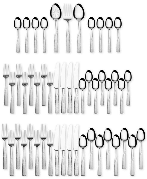 Stainless Steel 51-Pc. Loring Collection, Service for 8 Via Macys + Free Shipping