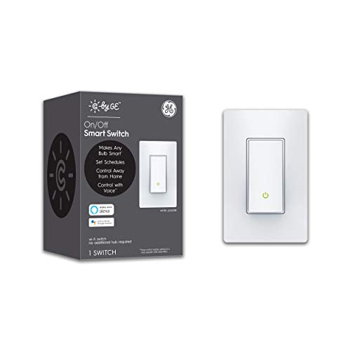 C by GE Paddle Style Smart Switch - Works with Alexa + Google Home Without Hub Via Amazon