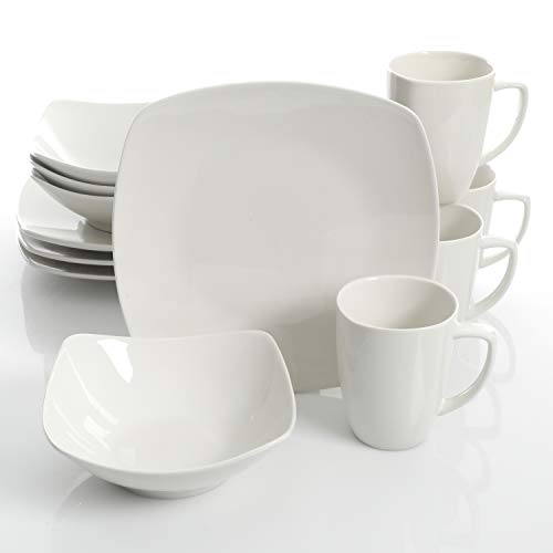 Gibson Home Zen Buffetware 12 Piece Dinnerware Set, Via Amazon