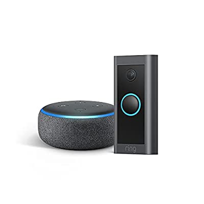 Ring Video Doorbell Wired bundle with Echo Dot
Via Amazon