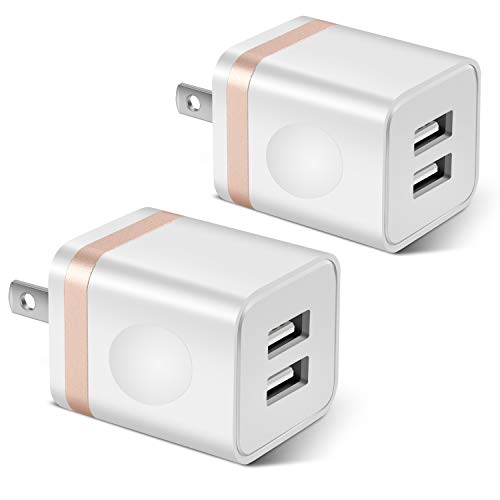 STELECH USB Wall Charger, 2-Pack Via Amazon