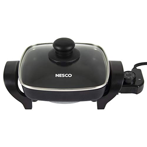 Nesco, Black, ES-08, Electric Skillet, 8 inch Via Amazon