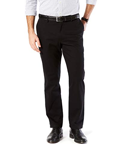 Dockers Men's Straight Fit Signature Khaki Lux Cotton Stretch Pants, Via Amazon