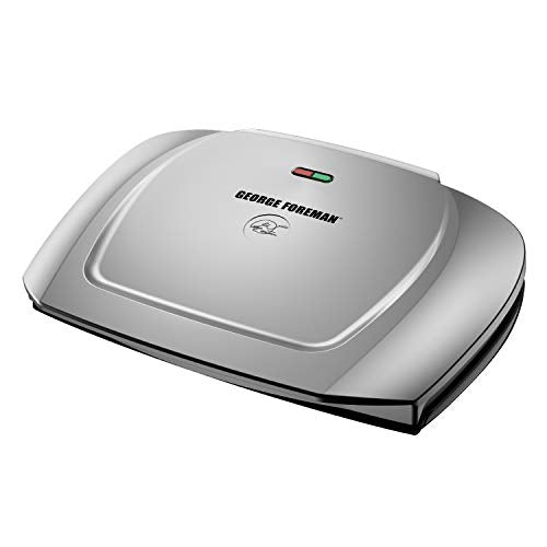 George Foreman 9-Serving Basic Plate Electric Grill and Panini Press Via Amazon