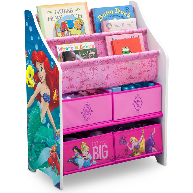 Disney Princess Book & Toy Organizer by Delta Children Via Walmart