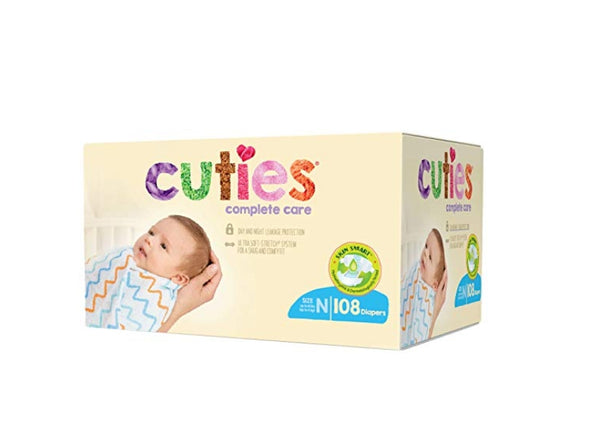 108 Count Cuties Complete Care Baby Diapers, Newborn Via Amazon ONLY $9.50 Shipped! (Reg $20)