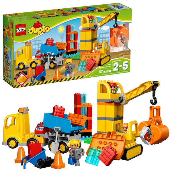 LEGO DUPLO Town Big Construction Site 10813 (67 Pieces) Via Walmart