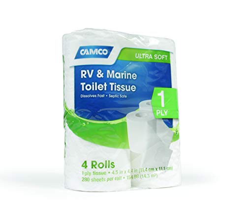 4 Rolls Of Camco Toilet Paper Via Amazon