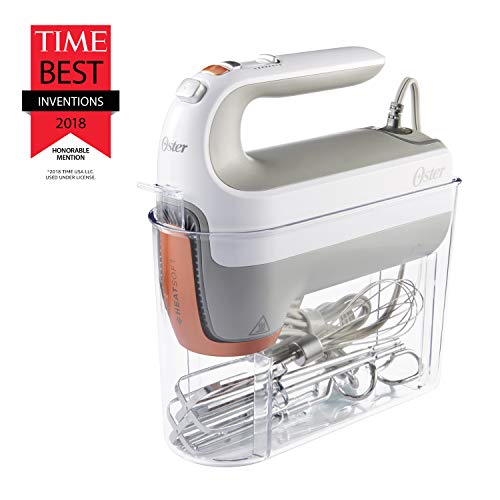 Oster 270-Watt Hand Mixer with HEATSOFT Technology | 7 Speeds Via Amazon