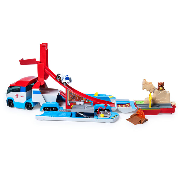 Launch’N Haul PAW Patroller, Transforming Truck 2-in-1 Track Set Via Walmart