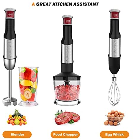 4-in-1 Immersion Blender Handheld Via Amazon
