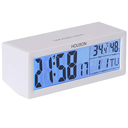 Digital Alarm Clock, Volume Adjust, Nightlight, Temperature, Date, Via Amazon
