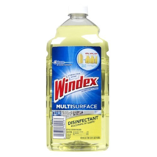 Windex Disinfectant Cleaner Refill Multi Surface 2 Liter (67.6oz) Via Amazon