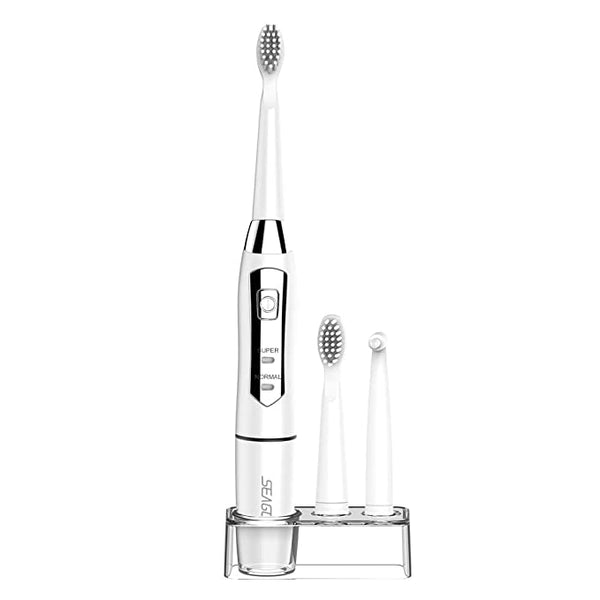 Sonic Electric Toothbrush with 3 Brush Heads Via Amazon