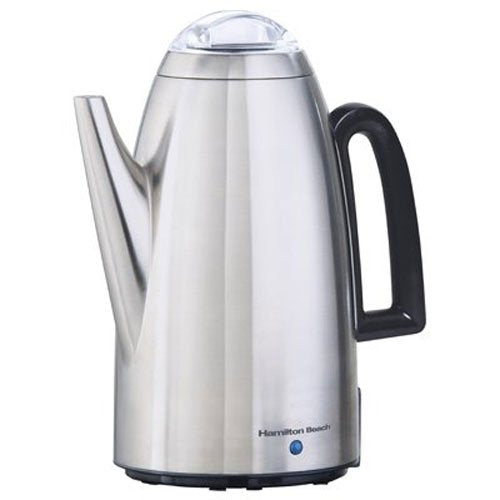 Hamilton Beach 12 Cup Electric Percolator Coffee Maker with Cool Touch Handle Via Amazon