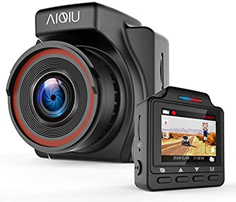 Aiqiu Dash Cam with 32GB SD Card & with G - Sensor Via Amazon