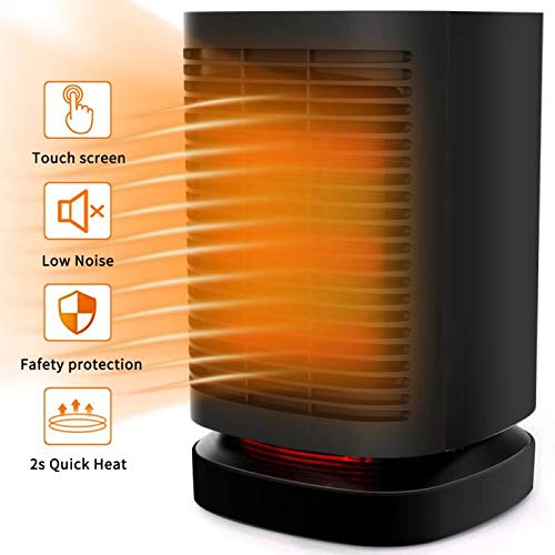 Diditech Rotatable Electric Small Space Heater Via Amazon