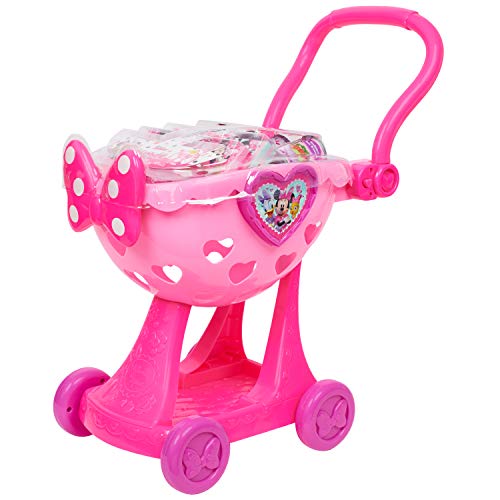 Minnie Happy Helpers Bowtique Shopping Cart Pink Via Amazon