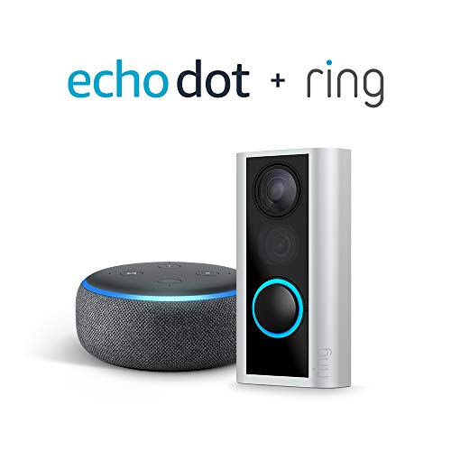 Ring Peephole Cam with Echo Dot (3rd Gen) Via Amazon