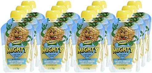 48 Pack Of Mott’s Mighty Pineapple Banana Applesauce Pouches
Via Amazon
