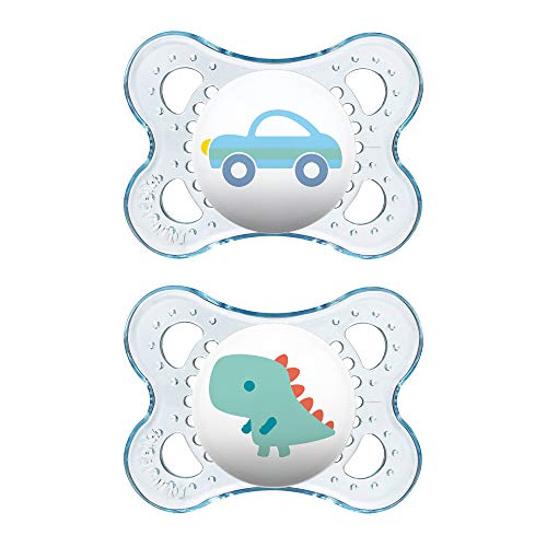 Baby Pacifier 0-6 Months, Best Pacifier for Breastfed Babies, 2-Count Via Amazon
