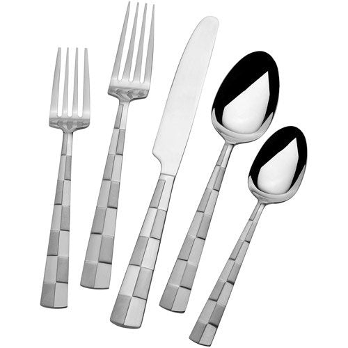 International Silver Stainless Steel Flatware, 20-Piece Set, Service for 4 Via Amazon