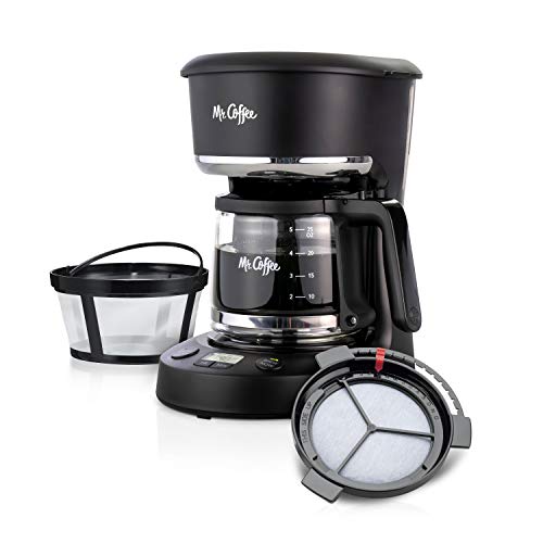 Mr. Coffee Coffee Maker, With Glass Carafe, 5 Cups Via Amazon