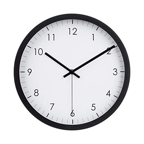 AmazonBasics 12" Traditional Wall Clock Via Amazon