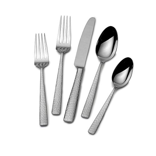 Mikasa Oliver 65-Piece 18/10 Stainless Steel Flatware Set with Serveware, Service for 12 Via Amazon