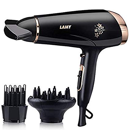 Hair Blow Dryer Lightweight - Low Noise- 2 Speed -3 Heat Settings Via Amazon