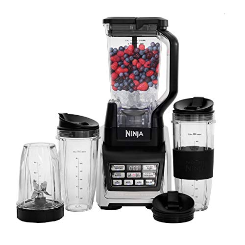 Nutri Ninja Personal and Countertop Blender with 1200-Watt Auto-iQ Base Via Amazon