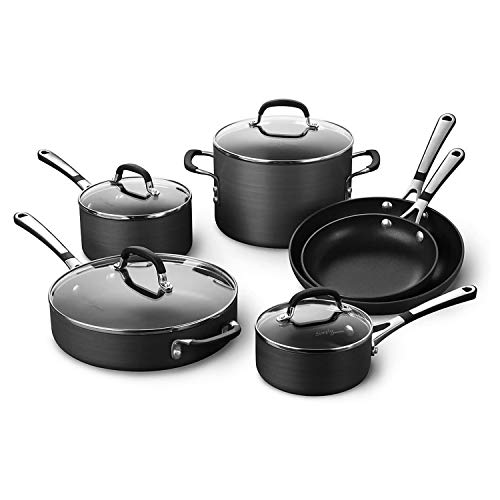 Calphalon Nonstick 10-Piece Pots And Pans Cookware Set Via Amazon