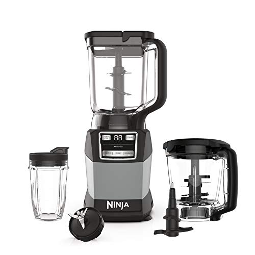 Ninja Compact Kitchen System, 3 Functions for Smoothies, Blender Pitcher