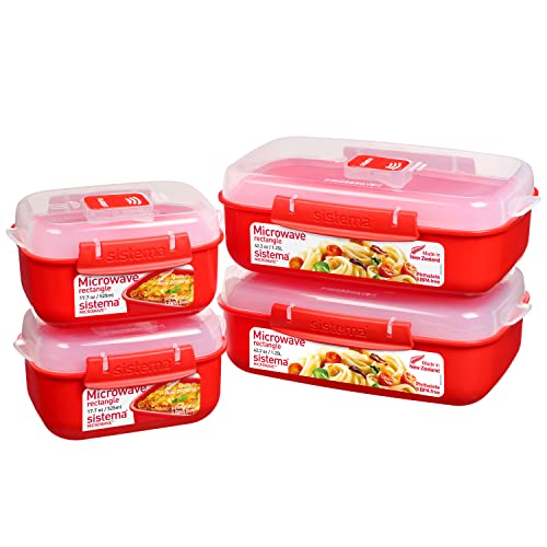 Sistema Microwave Food Storage Containers Via Amazon